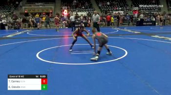 80 lbs Consolation - Tohmi Carney, Glenpool vs Eric Casula, Okwa