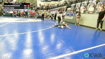 49 lbs 3rd Place - Kallum Hendrickson, Husky WC vs Janson Jones, Standfast