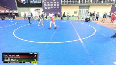 215 lbs Semifinal - Kellen Fellure, Franklin Wrestling Club vs Kyler Sallis, Immortal Athletics WC