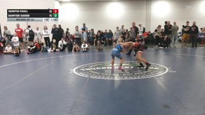 75 lbs Round Of 16 - Quintin Faull, CA vs Sawyer Oakes, PA