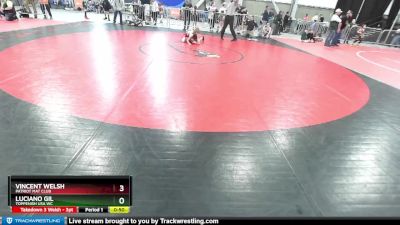 63 lbs Quarterfinal - Luciano Gil, Toppenish USA WC vs Vincent Welsh, Patriot Mat Club