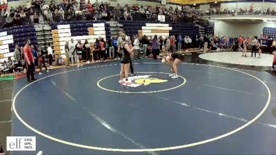 130 lbs. Champ. Round 2 - Ryleigh Nay, Blue Springs South vs Emily Bischoff, Odessa