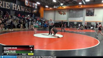 G-23 lbs Round 2 - Sydnie Miller, Cedar Rapids Kennedy vs Devynne Kruse, Waukon