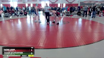 165 lbs Finals (2 Team) - Patrik Leder, Simon Fraser (B.C.) vs Tanner Baumgartner, Colorado Mesa