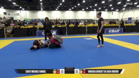 Vanessa Benedet Da Silva Ribeiro vs Carly Michael Rangel 2025 World IBJJF Jiu-Jitsu No-Gi Championship