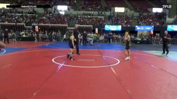 81 lbs Champ. Round 2 - Clay Gardner, Miles City Wrestling Club vs Hunter Ralph, Deerlodge