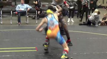 85 lbs Cons. Round 2 - Maxwell Schnurstein, ARES Wrestling vs Jotham Neuman, West Michigan Pursuit