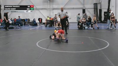 48-56 lbs Round 1 - Calvin Handy, Mat Of Dreams LLC vs Jameson Trausch, Souderton