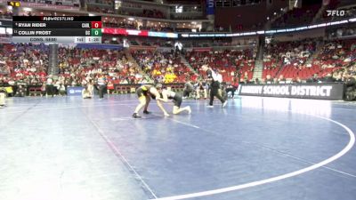 3A-138 lbs Cons. Semi - Ryan Rider, Carlisle vs Collin Frost, Davenport Central