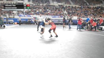 134-D2 Semifinal - Rheanna Tree, Red Mesa vs REAGAN GUNTER, Benjamin Franklin High School