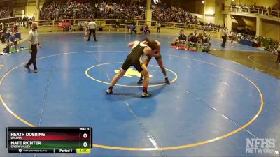 215 lbs Quarterfinal - Nate Richter, Green Valley vs Heath Doering, Galena