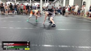 157 lbs Round 2 (6 Team) - Kross Cassidy, Team Shutt GT vs Vince Barton, Lake Erie WC