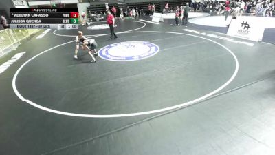 86 lbs Cons. Sub-semis - Aaron Valenzuela, Rough House Wrestling vs Landon Eaton, Pacific Edge Wrestling