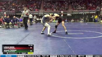 3A-152 lbs Cons. Round 3 - Logan Redig, Prairie, Cedar Rapids vs Ronan Thomas, Xavier, Cedar Rapids