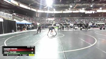 182 lbs Cons. Round 4 - Hunter Reeves, Hillcrest vs Wally Palmer, Central Valley Washington