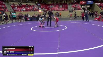 71 lbs Cons. Semi - Uriah Sperry, MO vs Ethan Estes, MO