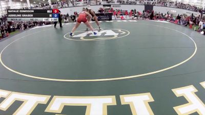 170 lbs Natalie Edmisson, Missouri Red vs Addeline Graser, Nebraska