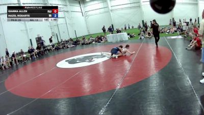 95 lbs Gianna Allen, Pennsylvania Blue vs Hazel Rodarte, Washington