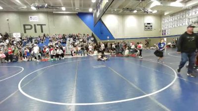 115 lbs Champ. Round 1 - Brock Vickers, Westlake vs Bear Hanssen, Wasatch Wrestling Club
