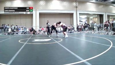 285 lbs Consi Of 8 #1 - Chrys Martinez, Rebel WC vs Luis Zamora, Warren HS