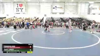 99 lbs Quarterfinal - Tuffy Griffi, Gouverneur Wrestling Club vs Tennison Eiss, Black Belt Wrestling Academy