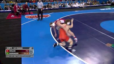 165lbs Finals Taylor Walsh (Indiana) vs. Alex Dieringer (Oklahoma State)