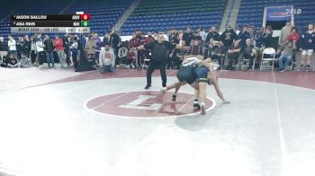 138 lbs Final - Jason Ballou, Andover vs Asa Reis, Mt. Anthony Union