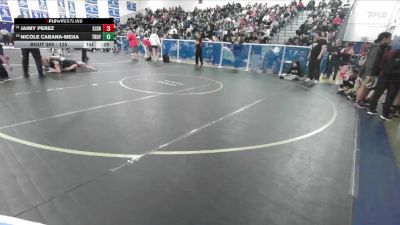 125 lbs Cons. Round 2 - Jaimy Perez, Valley View vs NIcole Cabana-Mejia, Troy