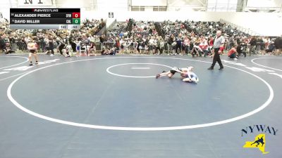 56 lbs Cons. Round 2 - Alexander Pierce, Salamanca Youth Warriors vs David Miller, Club Not Listed