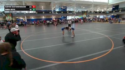 100 lbs Cons. Semi - Emma Moya, Unattached vs Karter Eusterwiemann, Unattached