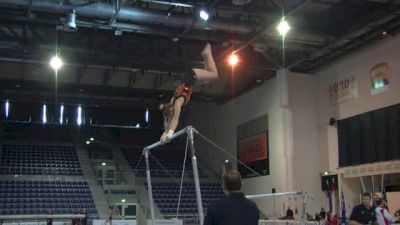 Emily Little Training Bars, Day 1 Training Jesolo 2015