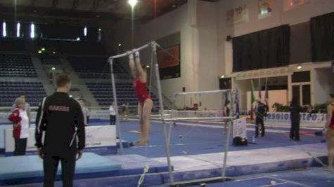 Victoria-Kayen Woo Full Bar Set, Day 1 Training Jesolo 2015