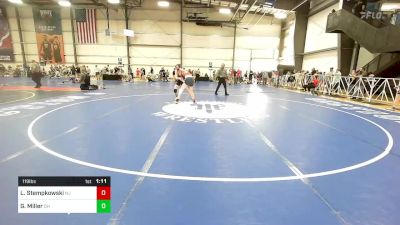119 lbs Round Of 16 - Luke Stempkowski, NJ vs Guardian Miller, OH