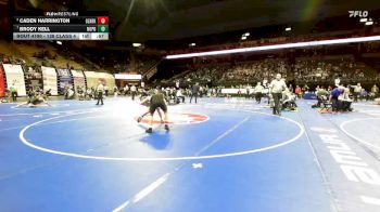 138 Class 4 lbs Quarterfinal - Caden Harrington, Ozark vs Brody Kell, North Point