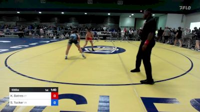 106 lbs Semifinal - Kayla Batres, CT vs Sarissa Tucker, VA