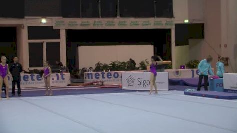 Victoria Nguyen Dance Through, Day 1 Training - Jesolo 2015