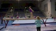 Ragan Smith Beam Routine with Standing Pike Full! - Day 1 Training - Jesolo 2015