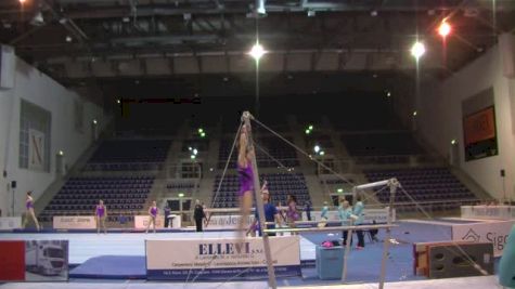 Ragan Smith Bar Routine, Day 1 Training - Jesolo 2015