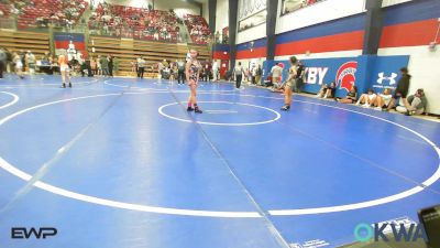 105 lbs Rr Rnd 3 - Joely Hunt, Vian Wrestling Club vs Arwen Frisby, Skiatook Youth Wrestling