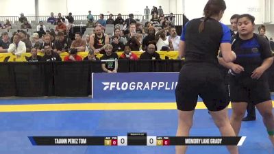 Memory Lane Grady vs Taiann Perez Tom 2025 World IBJJF Jiu-Jitsu No-Gi Championship