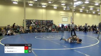 100 lbs Rr Rnd 4 - Bodie Raymond, Louisville WC K-8 vs Colt Goodman, Indiana Outlaws K-8