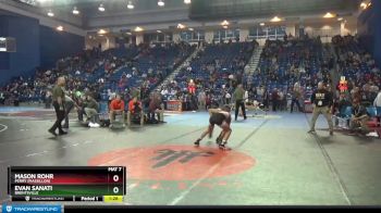 113 lbs Quarterfinal - Mason Rohr, Perry (Massillon) vs Evan Sanati, Brentsville