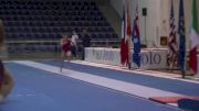 Maddie Desch Yurchenko Double, Day 2 Training - Jesolo 2015
