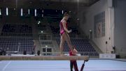 Maddie Desch Beam Routine, Day 2 Training - Jesolo 2015