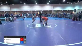 125 lbs Final - Amani Jones, Hammer Chicks vs Brielle Bibla, Riot Performance Academy