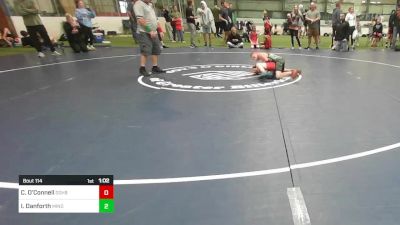 3-4 B lbs Rr Rnd 3 - Cael O'Connell, Doughboy vs Isaac Danforth, Mindset Wrestling