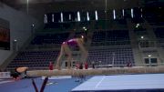 Victoria Nguyen Beam Routine Base Dismount, Day 2 Training - Jesolo 2015