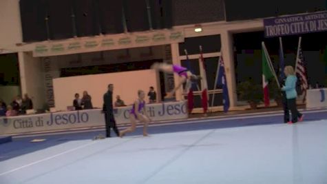 Ragan Smith Dance Through, Day 1 Training - Jesolo 2015