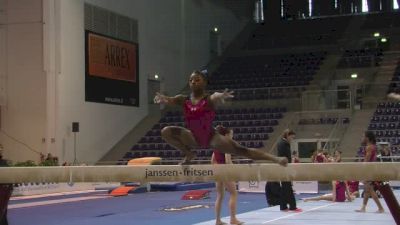 Simone Biles Full Beam Set, Day 2 Training - Jesolo 2015