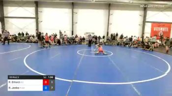 38 kg Prelims - Reef Dillard, Beca Gold vs Randall Jenks, Poway Elite